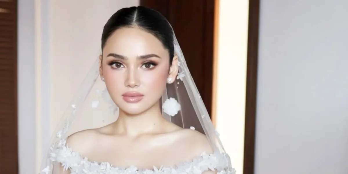 Syifa Hadju Tampil Memikat di Resepsi Pernikahan di Bali